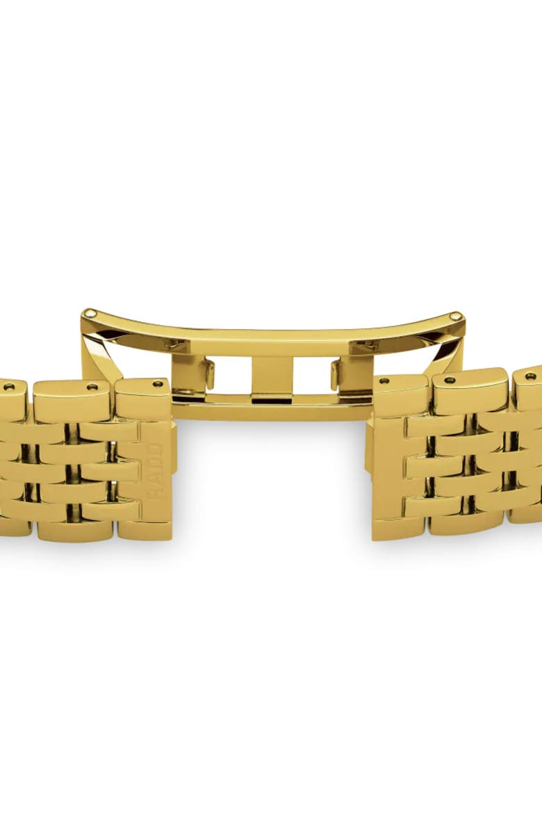 RADO Florence Diamond Bracelet Watch, 30mm, Alternate, color, Gold