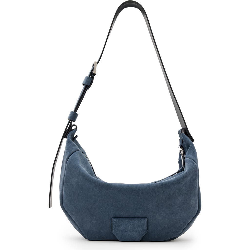 Shop Allsaints Madea Suede Shoulder Bag