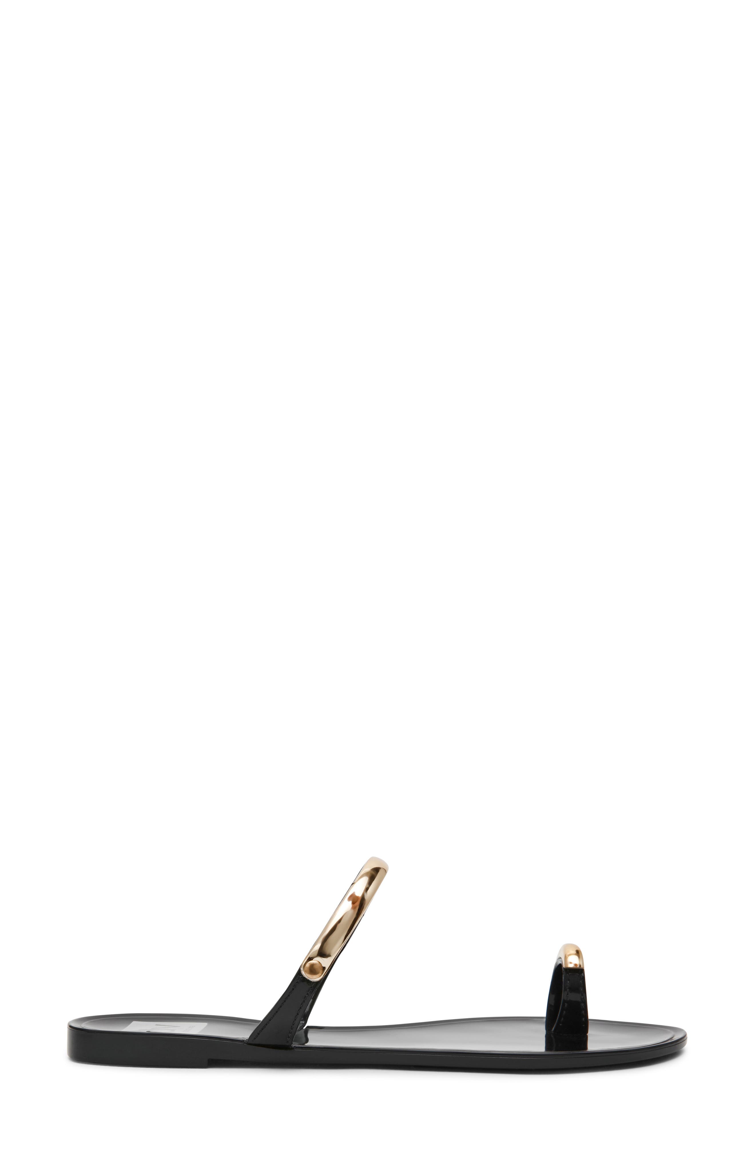 DV by Dolce Vita Ivonna Toe Loop Sandal, Alternate, color, Black