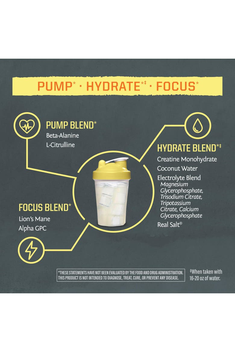 Active Pre-Workout Powder, NON STIM, 315gm Tub, Alternate, color, Yuzu Mango