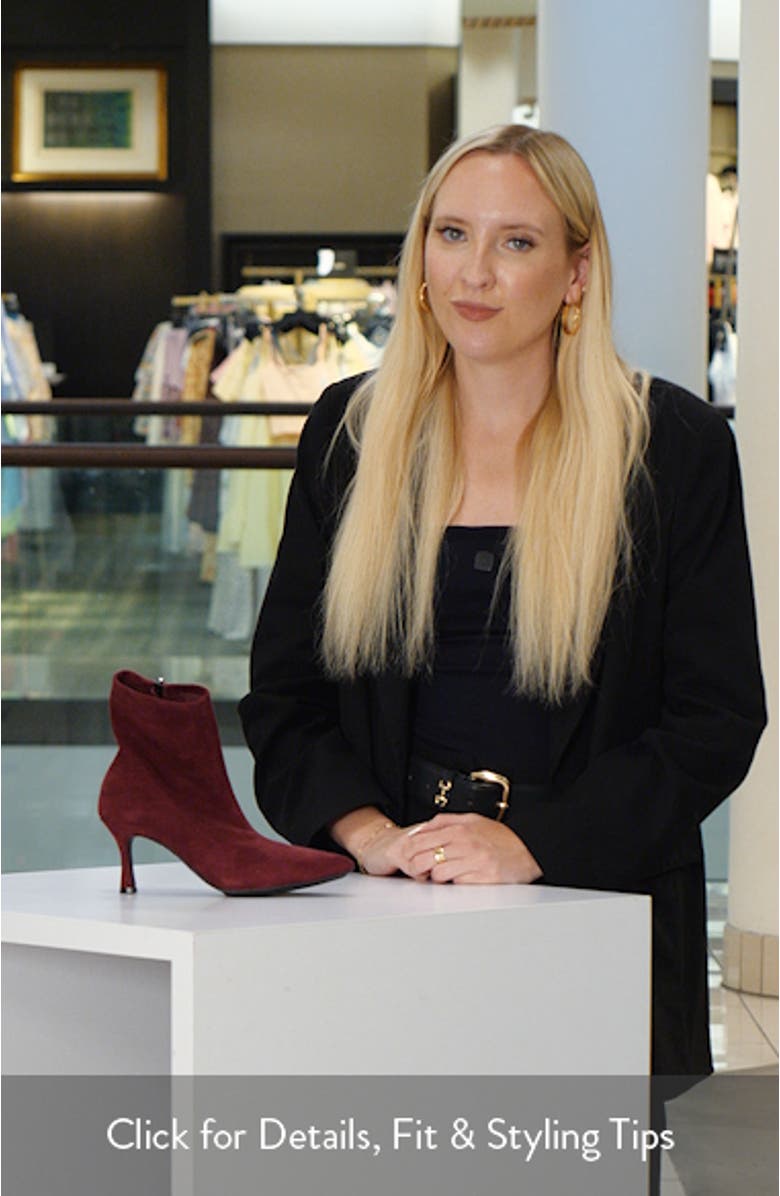 Reese Pointed Toe Boot, sales video thumbnail