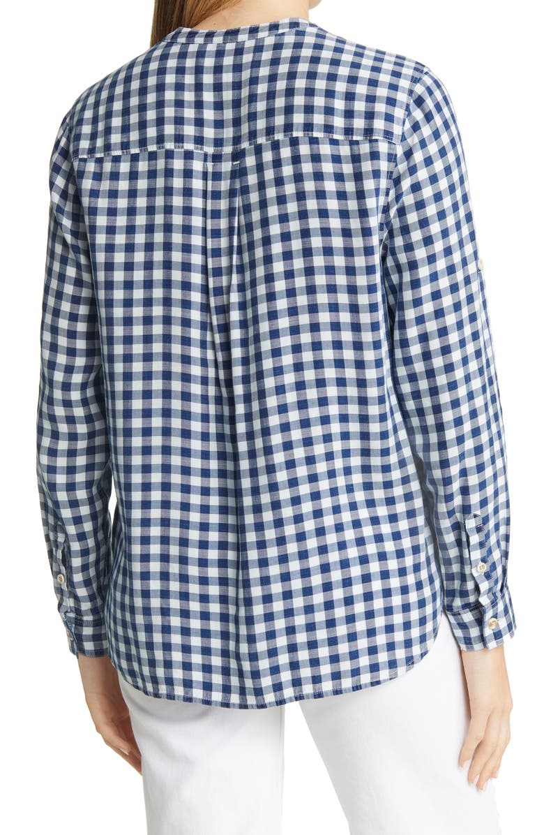 Tommy Bahama Bolinas Bay Gingham Top, Alternate, color, Coconut