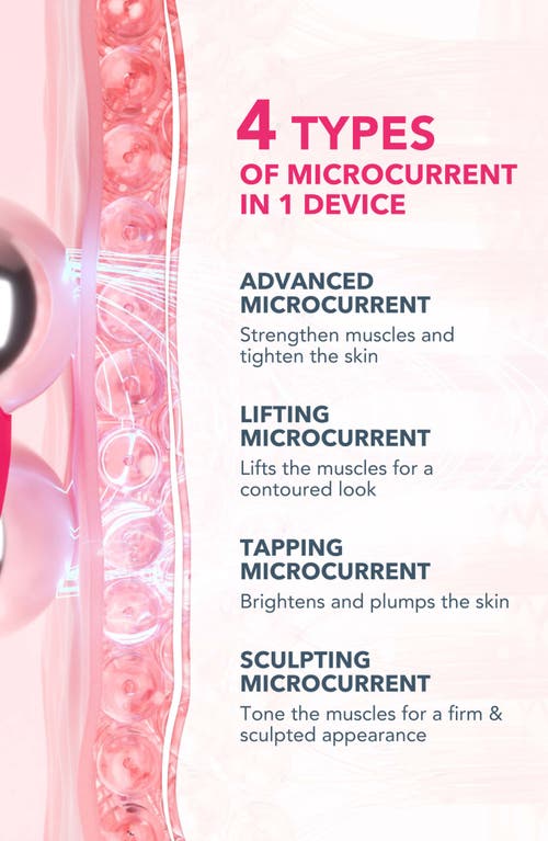 Foreo Bear™ 2 Microcurrent Toning Device & Supercharged™ Serum 2.0 Bundle In Pink