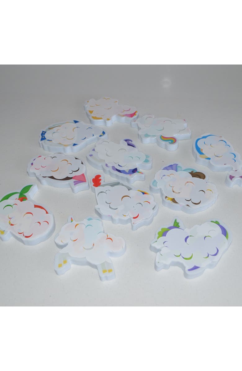 Buddy & Barney Color Changing Bath Time Stickers, Alternate, color, Multicolored