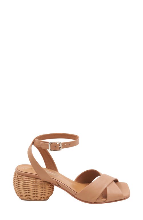 Andre Assous André Assous Winona Ankle Strap Sandal In Camel