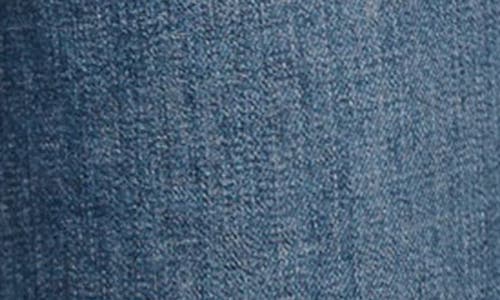 Ramy Brook Cindy Faux Suede Trim Flare Jean In Blue