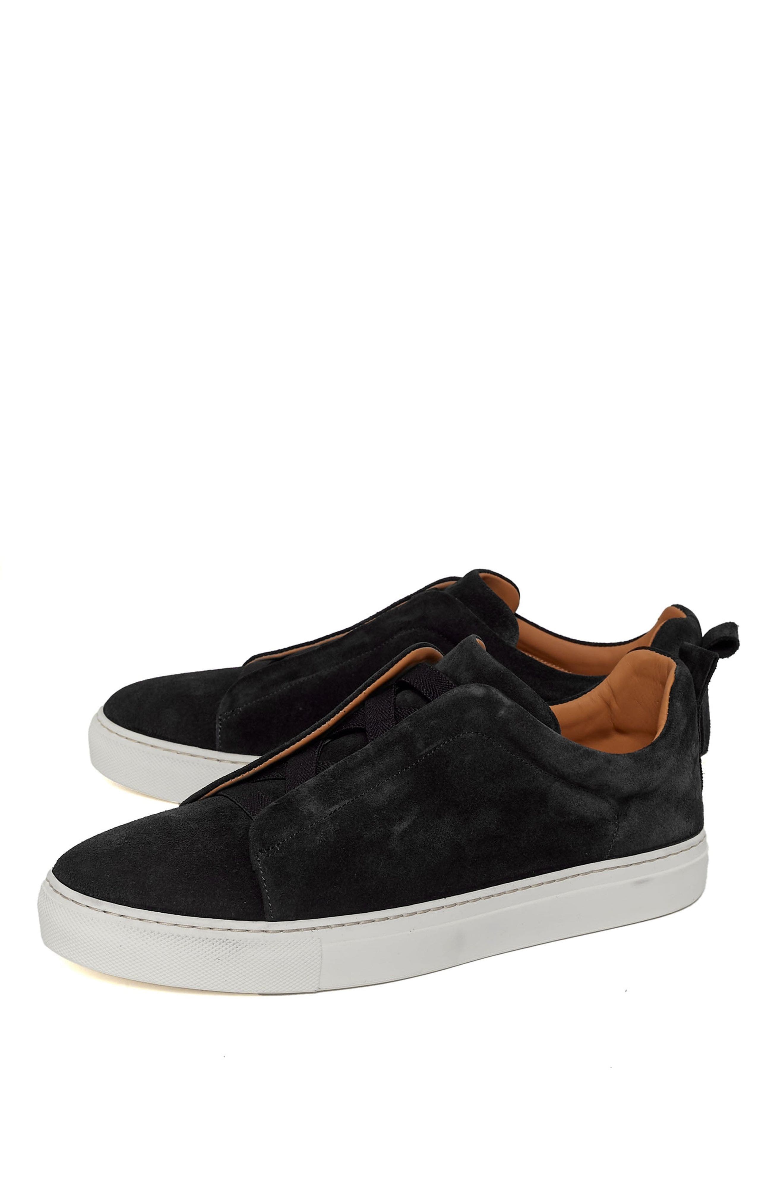 Nokwol Man Connor Suede Nero, Alternate, color, 