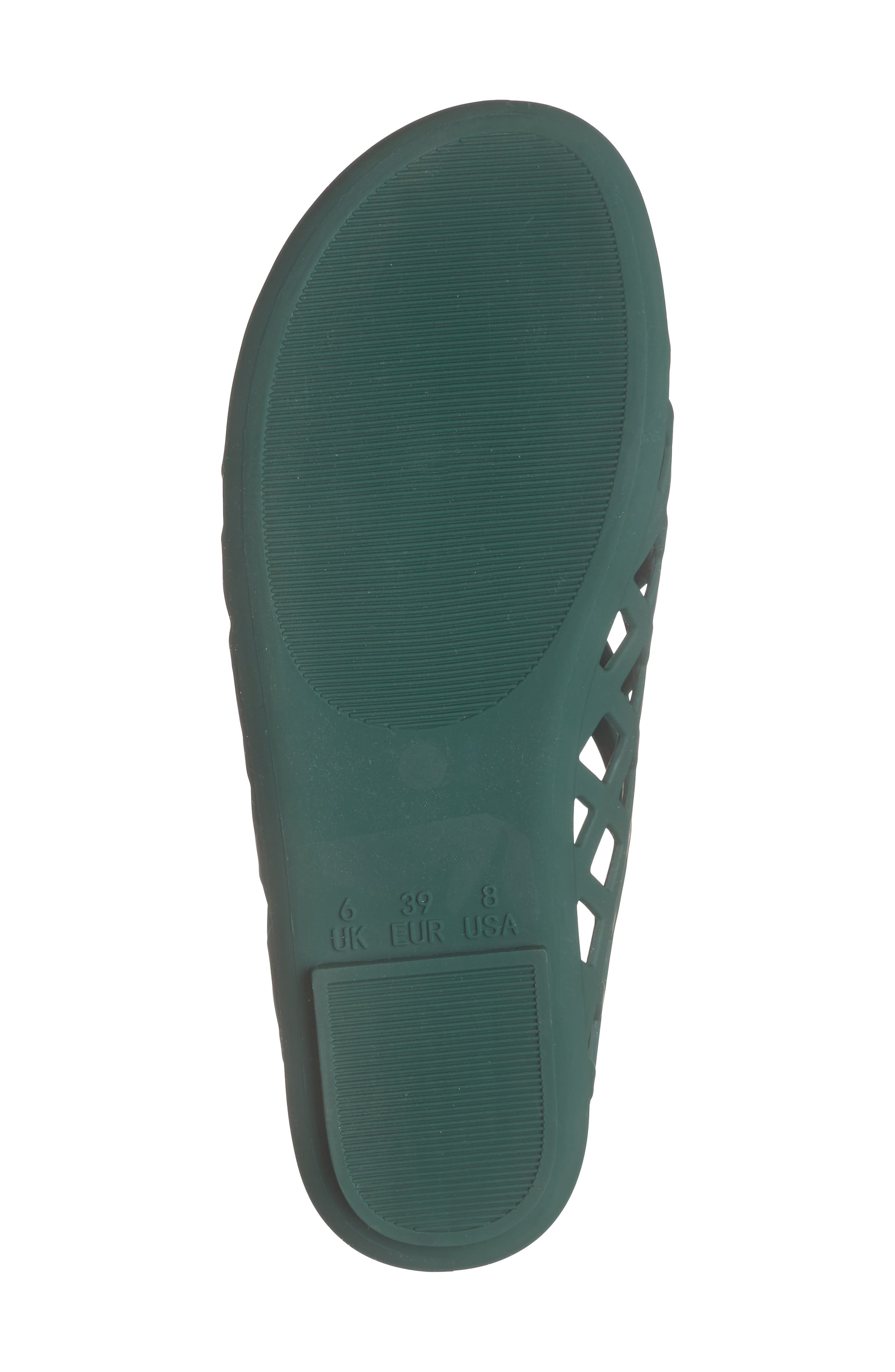 Kandie Jelly Mule, Alternate, color, GREEN MATTE