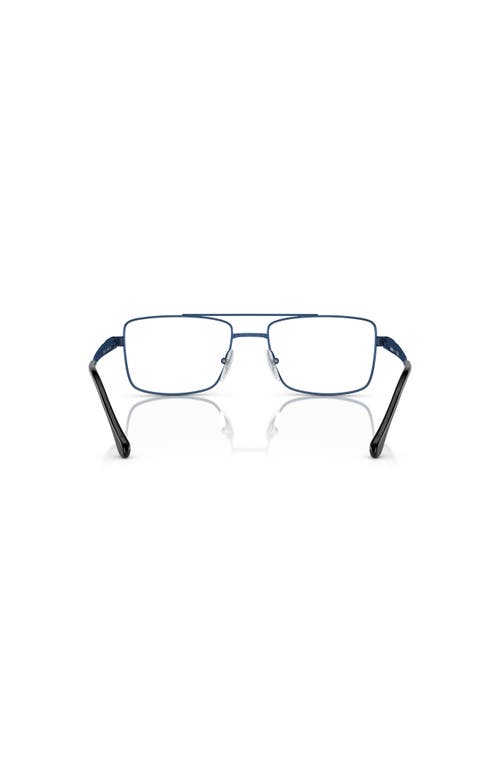 Sferoflex 58mm Square Optical Glasses In Blue