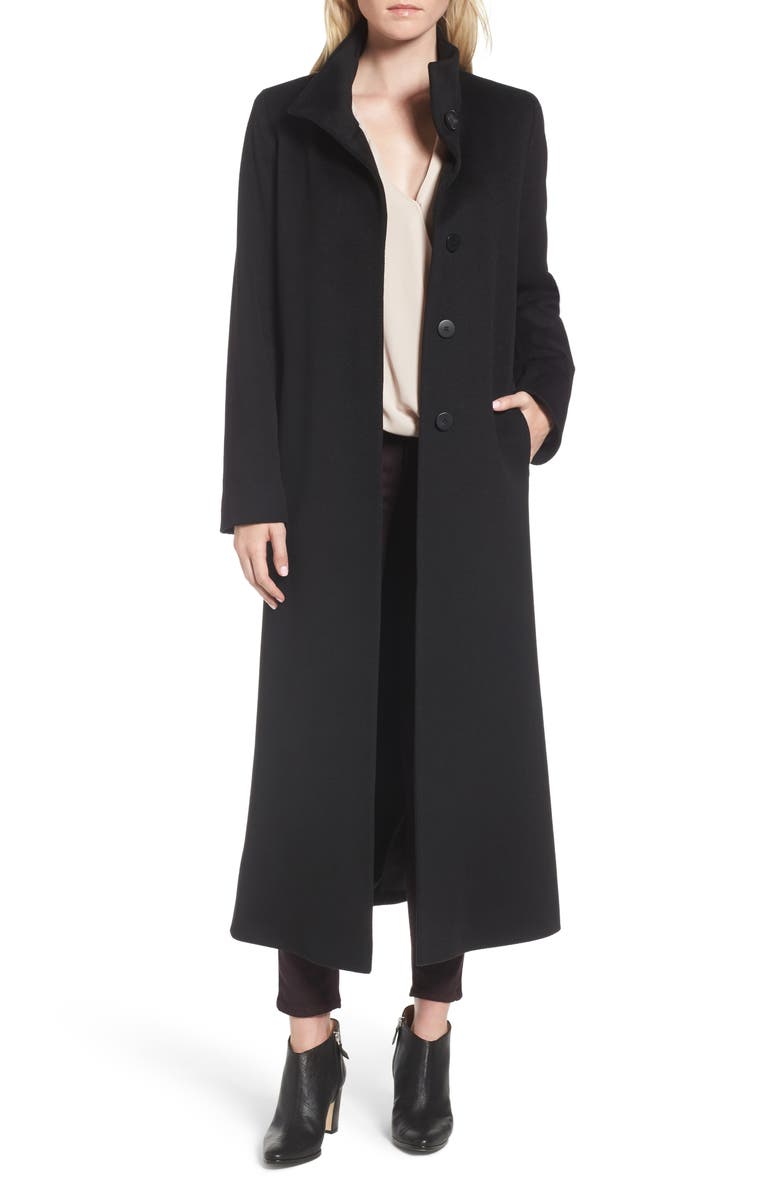 Fleurette Long Wool Coat, Main, color,