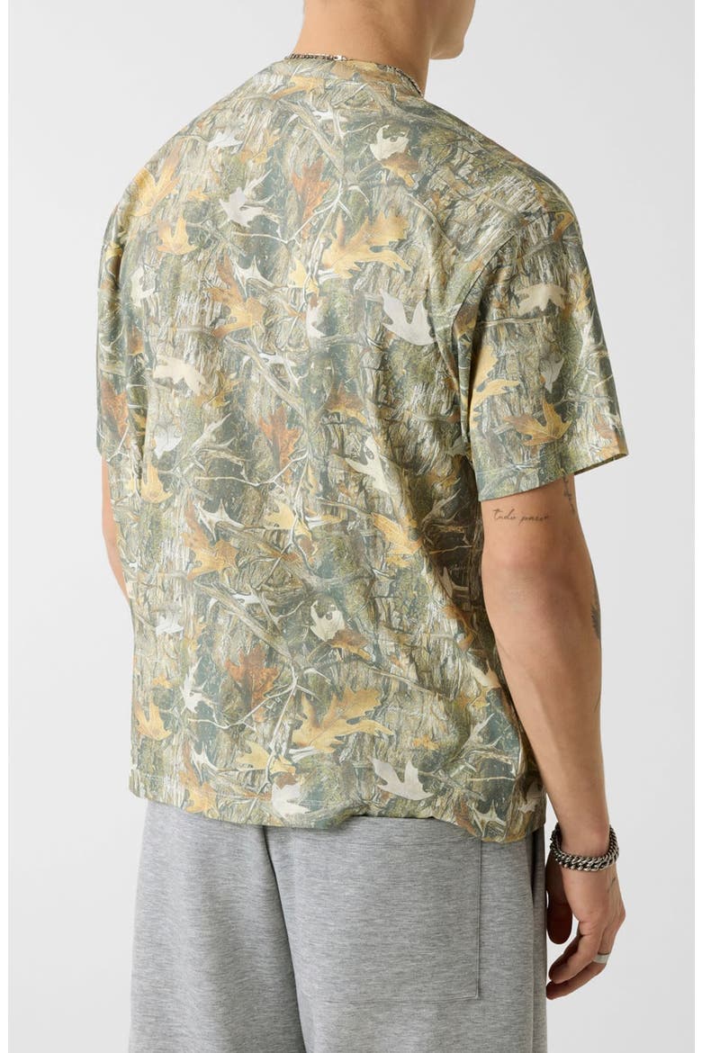Baker Logo Camouflage Graphic T-Shirt, Alternate, color, CAMO- BROWN