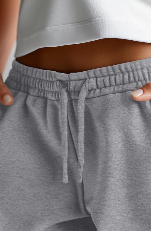 Dalix Butterfly Jogger Sweatpant In Heather Grey