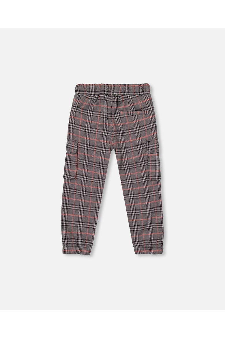 Plaid Cargo Pant, Alternate, color, Gray and Black