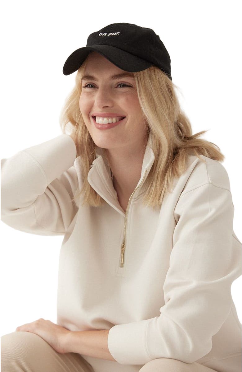 Honors On Par Hat, Alternate, color, Black