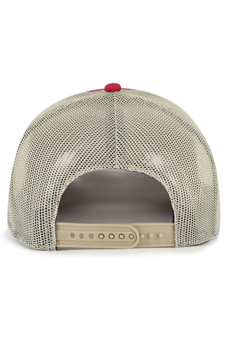 Men's '47 Cardinal USC Trojans Arid Adjustable Trucker Hat, Alternate, color, Cardinal