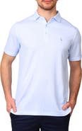 TailorByrd Geometric Floral Modal Blend Polo