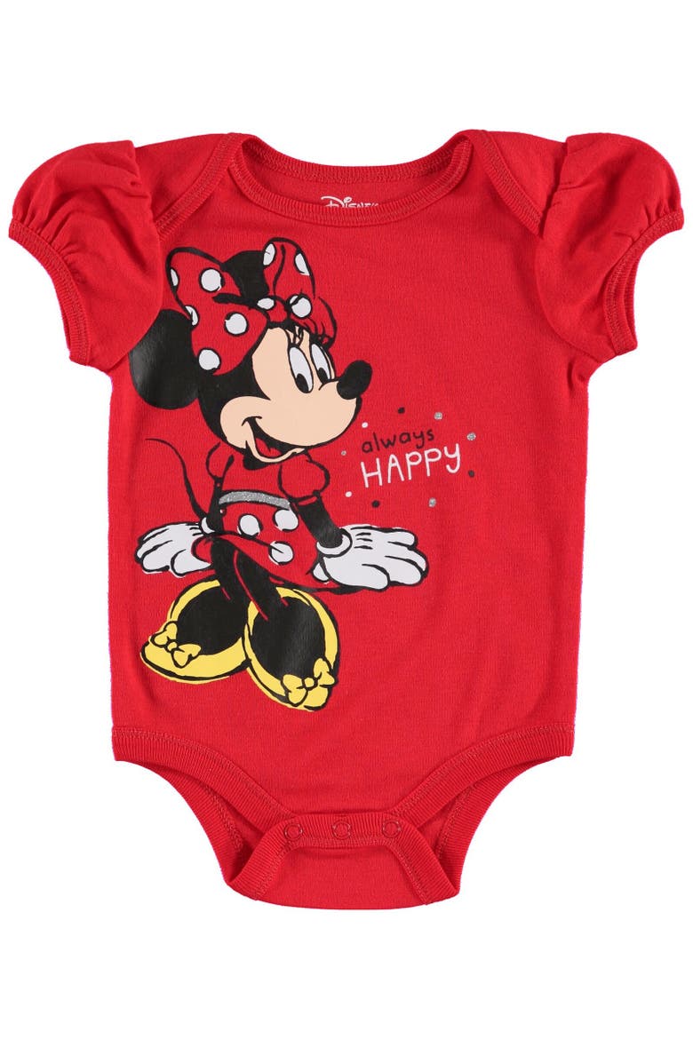 Bodysuit Pants Bib & Hat Layette Set, Alternate, color, Red