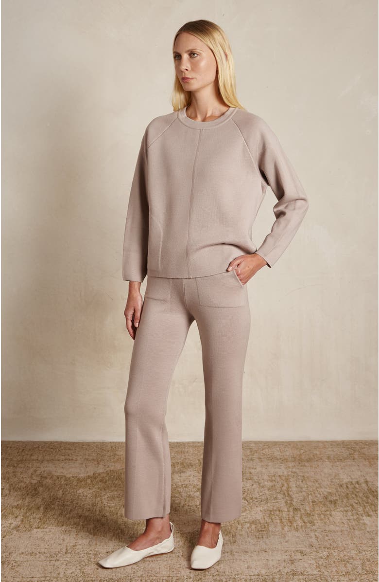 oyun Modern Sweatshirt, Alternate, color, Dove Grey