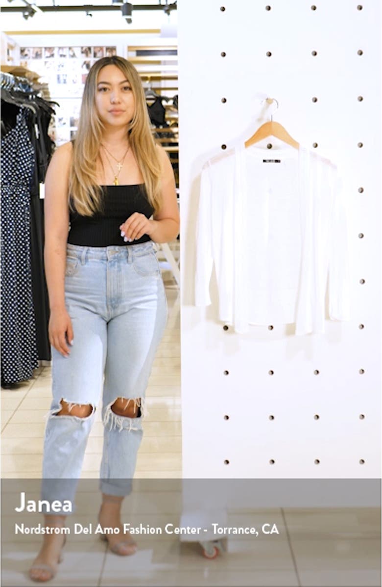 Crochet Trim Cardigan, sales video thumbnail