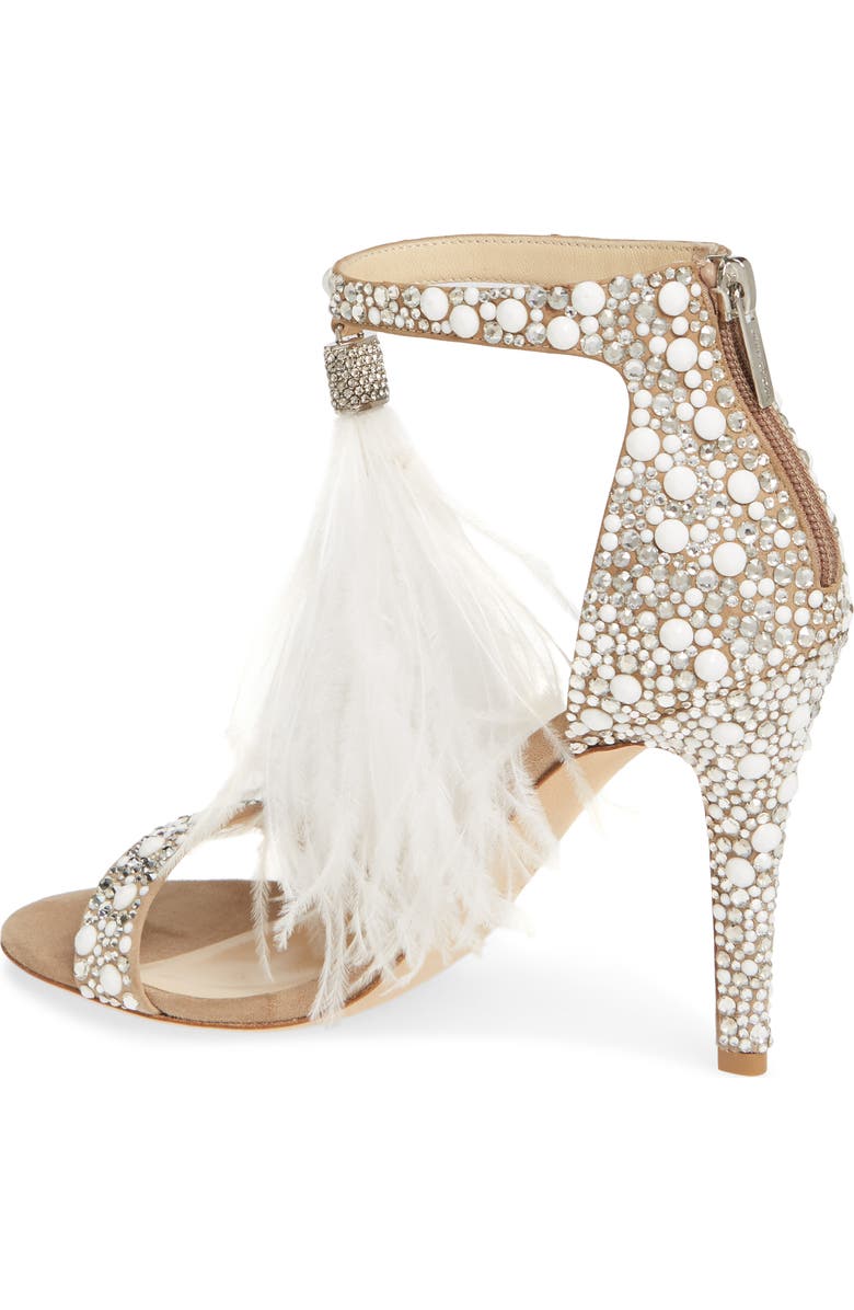 Jimmy Choo Viola Crystal Embellished Ankle Sandal, Alternate, color,