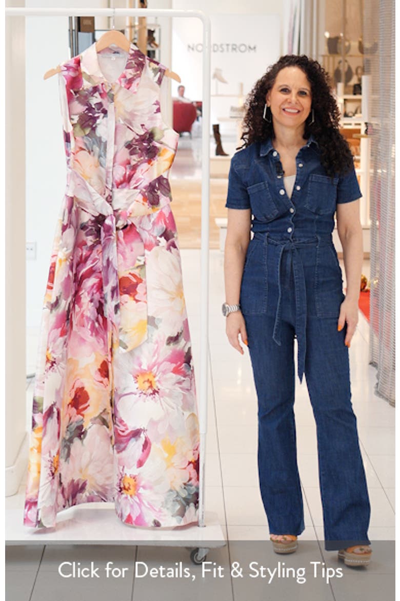 Floral Satin Gown video