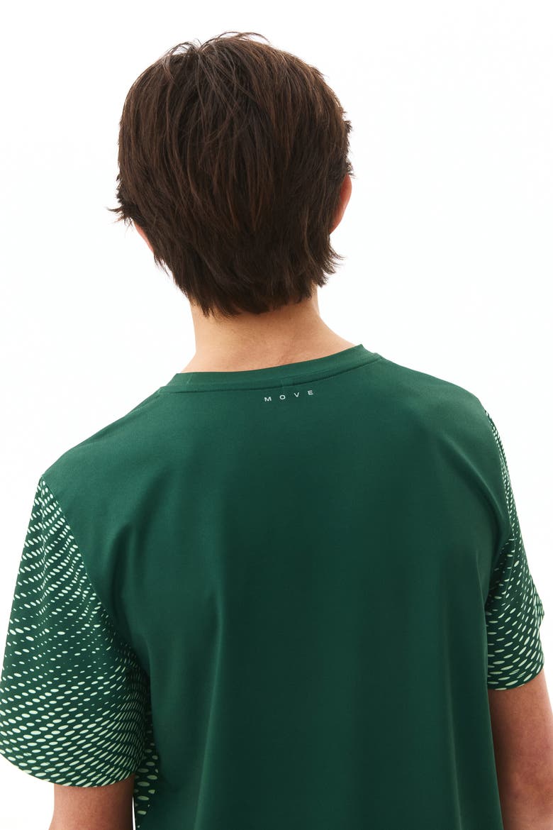 2-piece Sports Set With Drymove, Alternate, color, Green/Pattern