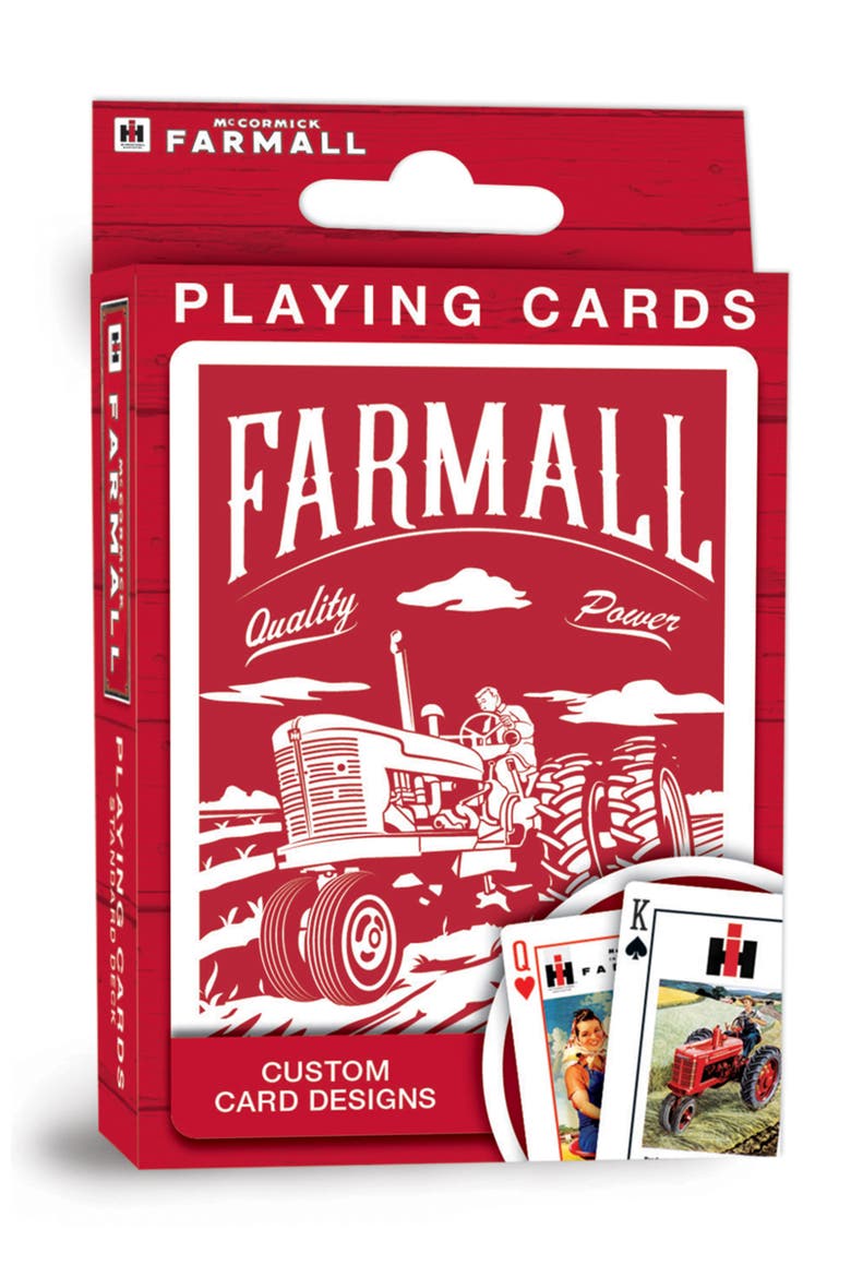 Case IH - Farmall Playing Cards, Main, color, Multicolor