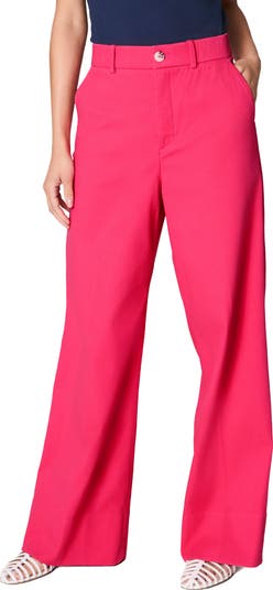 SPANX® SPANXsupersmooth™ Stretch Twill Wide Leg Pant | Nordstrom