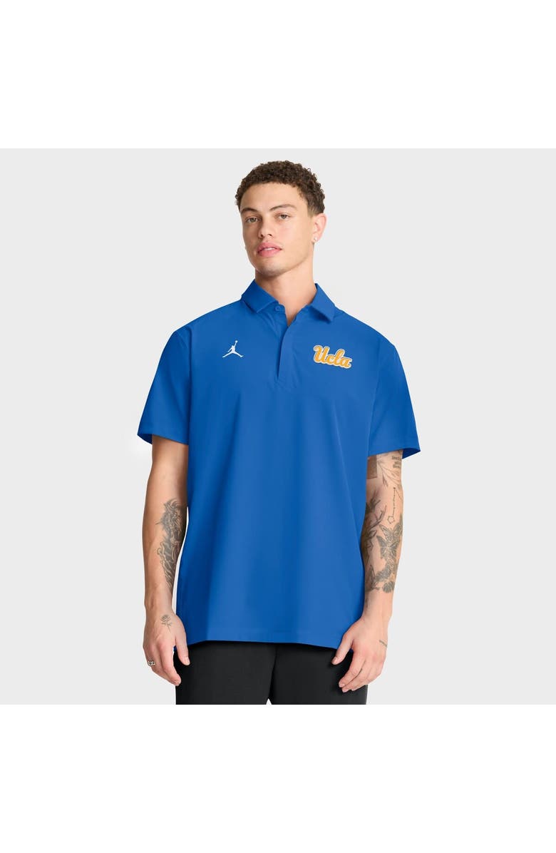 Jordan Brand Men's Jordan Brand Blue UCLA Bruins 2025 Coaches Sideline Polo, Main, color, Blue