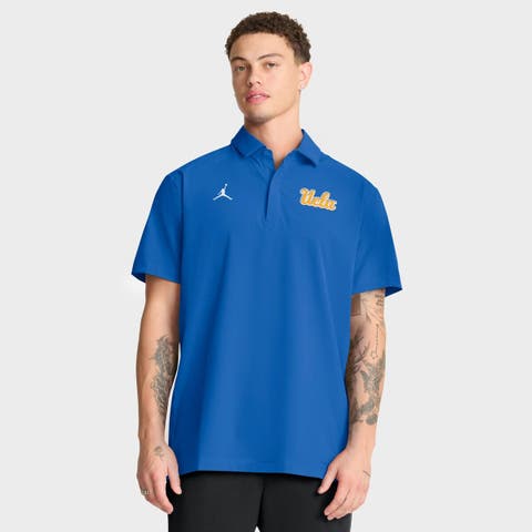 Men's Jordan Brand Blue UCLA Bruins 2025 Coaches Sideline Polo