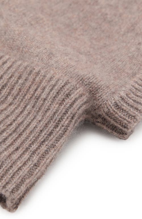 Mango Wool & Cashmere Blend Balaclava In Gray
