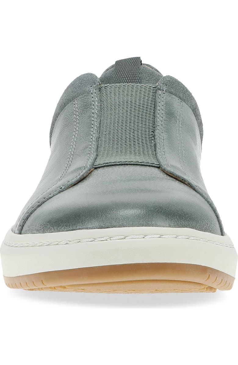 Dansko Jenn Slip-On Sneaker, Alternate, color, Denim Milled Burnished