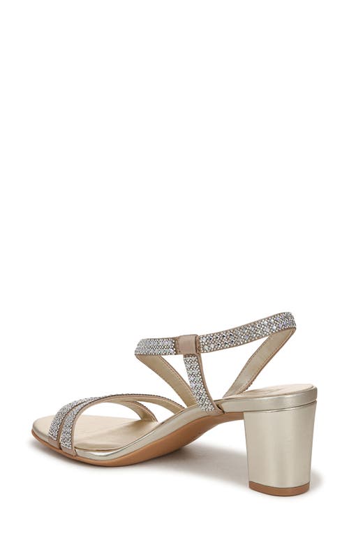Naturalizer Vanessa Slingback Sandal In Gold