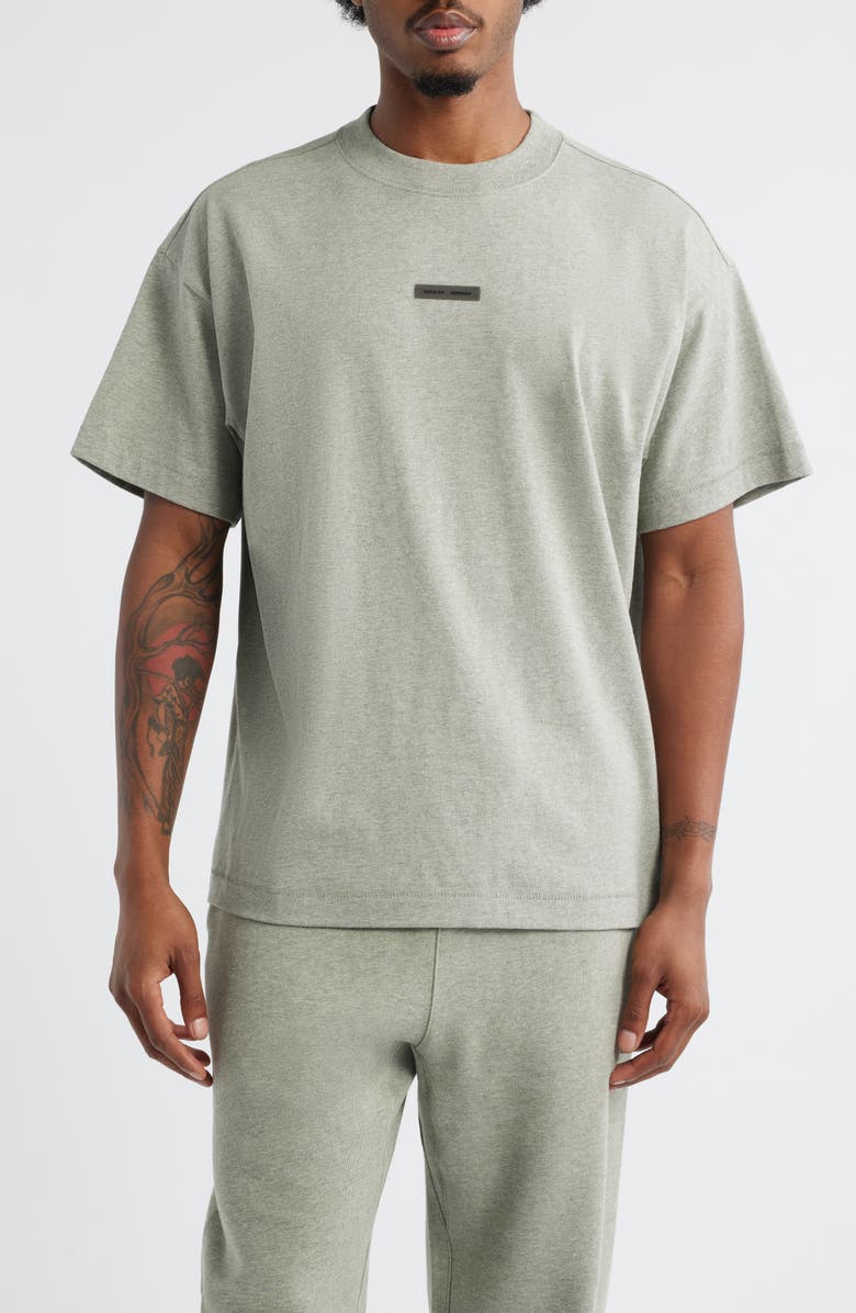 Fear of God Essentials Vintage Fit Logo T-Shirt, Main, color, Concrete Heather