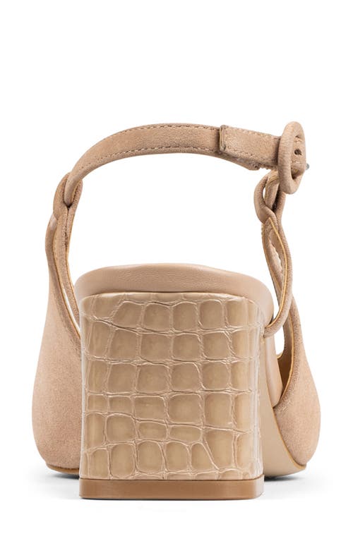Donald Pliner Slingback Pump In Nude