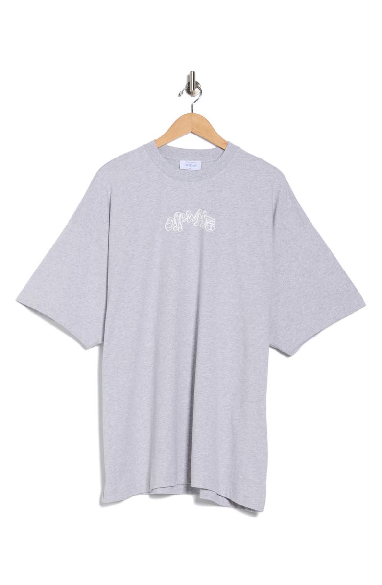 Off-White Slim Fit Logo Cotton Graphic T-Shirt, Alternate, color, 