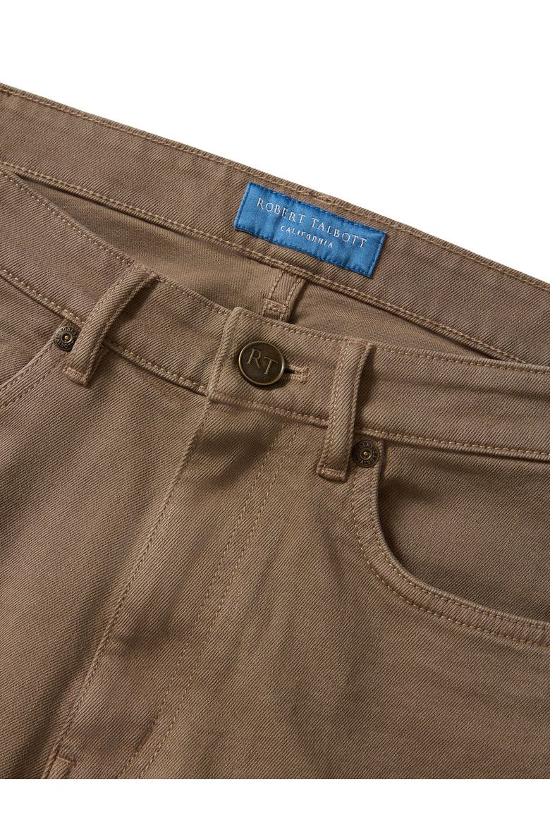 Hudson Comfort Stretch 5 Pocket Pant, Alternate, color, Earth Brown