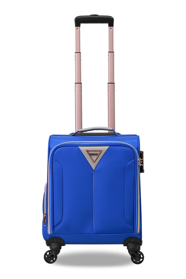 Abito 16-Inch Underseat Spinner Suitcase, Main, color, COBALT BLUE