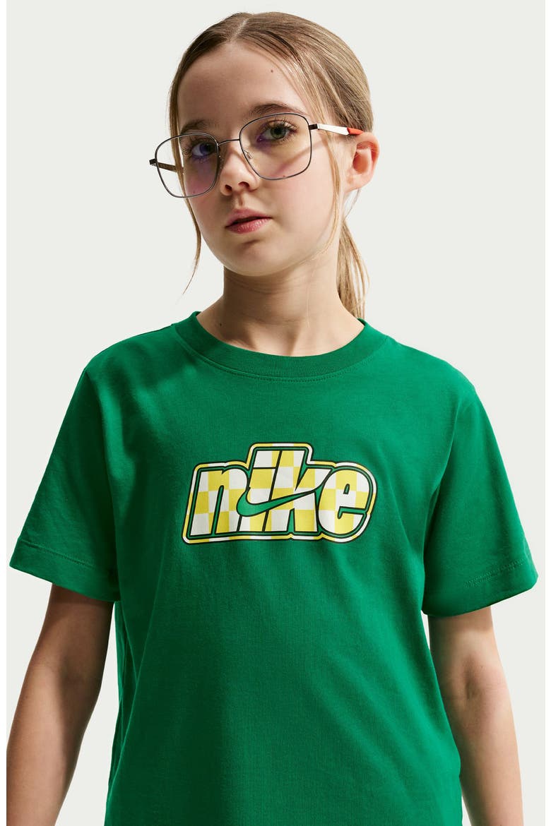 Kids' Celebrate Sport Cotton Graphic T-Shirt, Alternate, color, MALACHITE