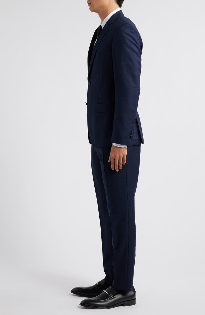 Huge Navy Wool Suit