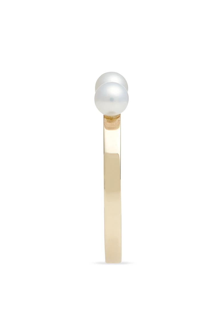 Baby Freshwater Pearl Open Ring, Alternate, color, 14KYG