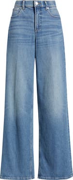 SPANX® SPANXshape™ Authentic 360 High Waist Wide Leg Jeans