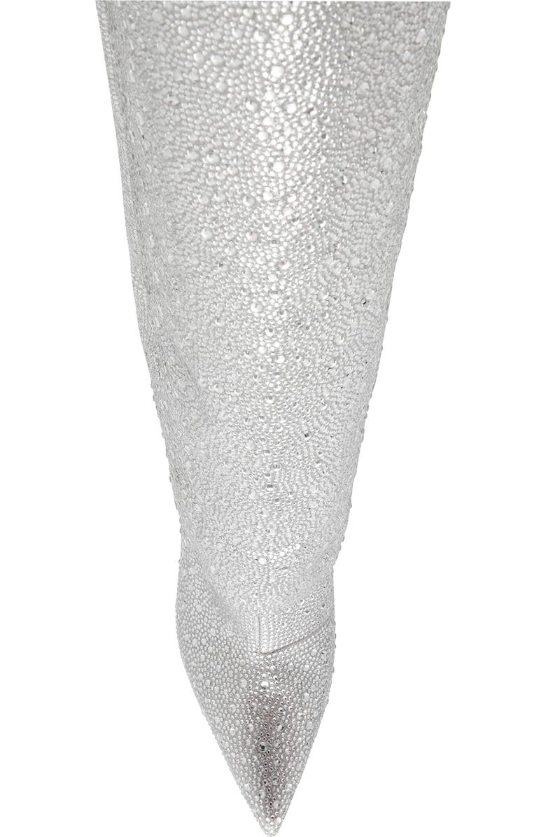 Steve Madden Sanya Rhinestone Fringe Knee High Boot, Alternate, color,