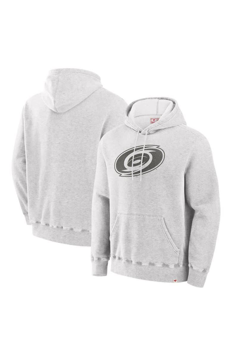 FANATICS Men's Fanatics Cream Carolina Hurricanes Made in Canada Pullover Hoodie, Alternate, color, Cream