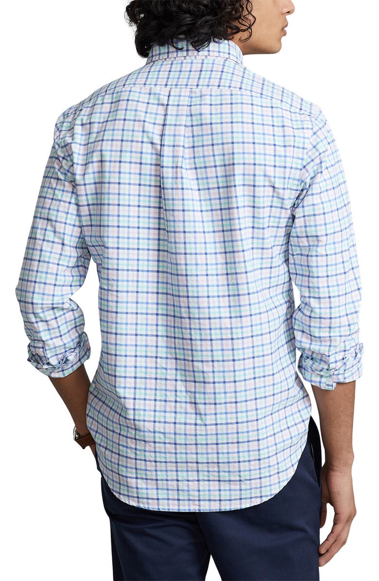 Polo Ralph Lauren Check Cotton Oxford Button-Down Shirt, Alternate, color, 