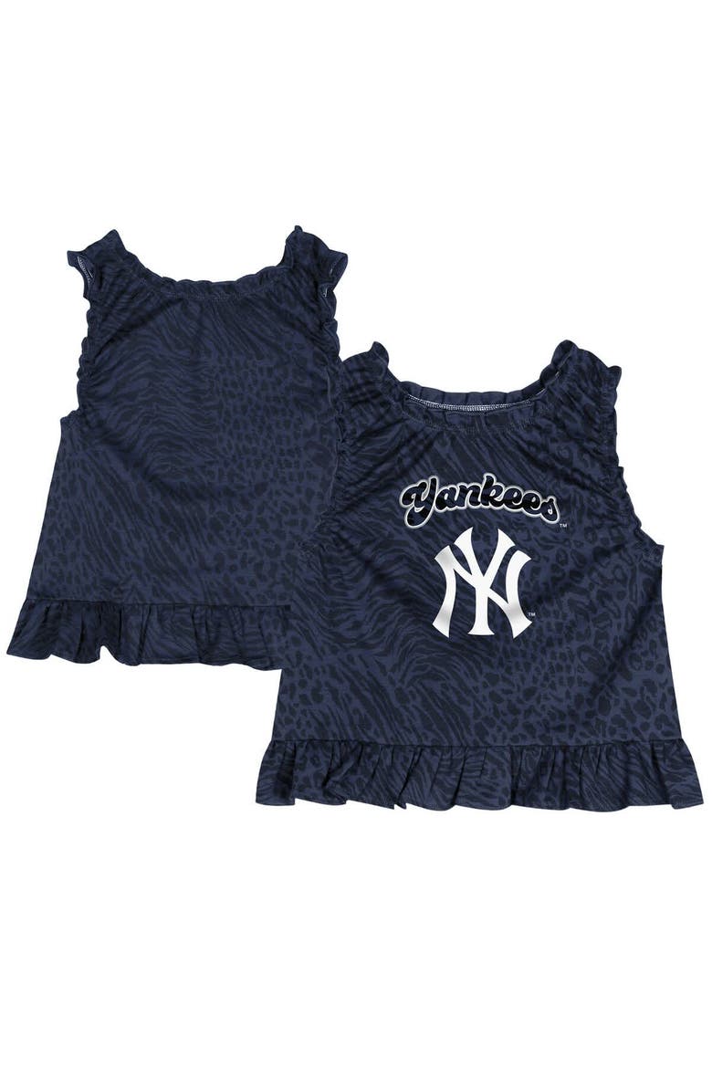 Toddler  Navy New York Yankees Playground Dress, Main, color, Navy