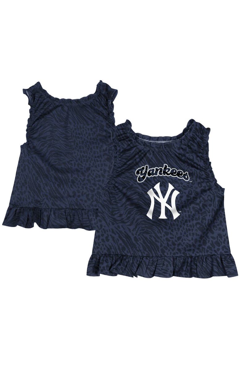 Outerstuff Toddler  Navy New York Yankees Playground Dress, Main, color, Navy
