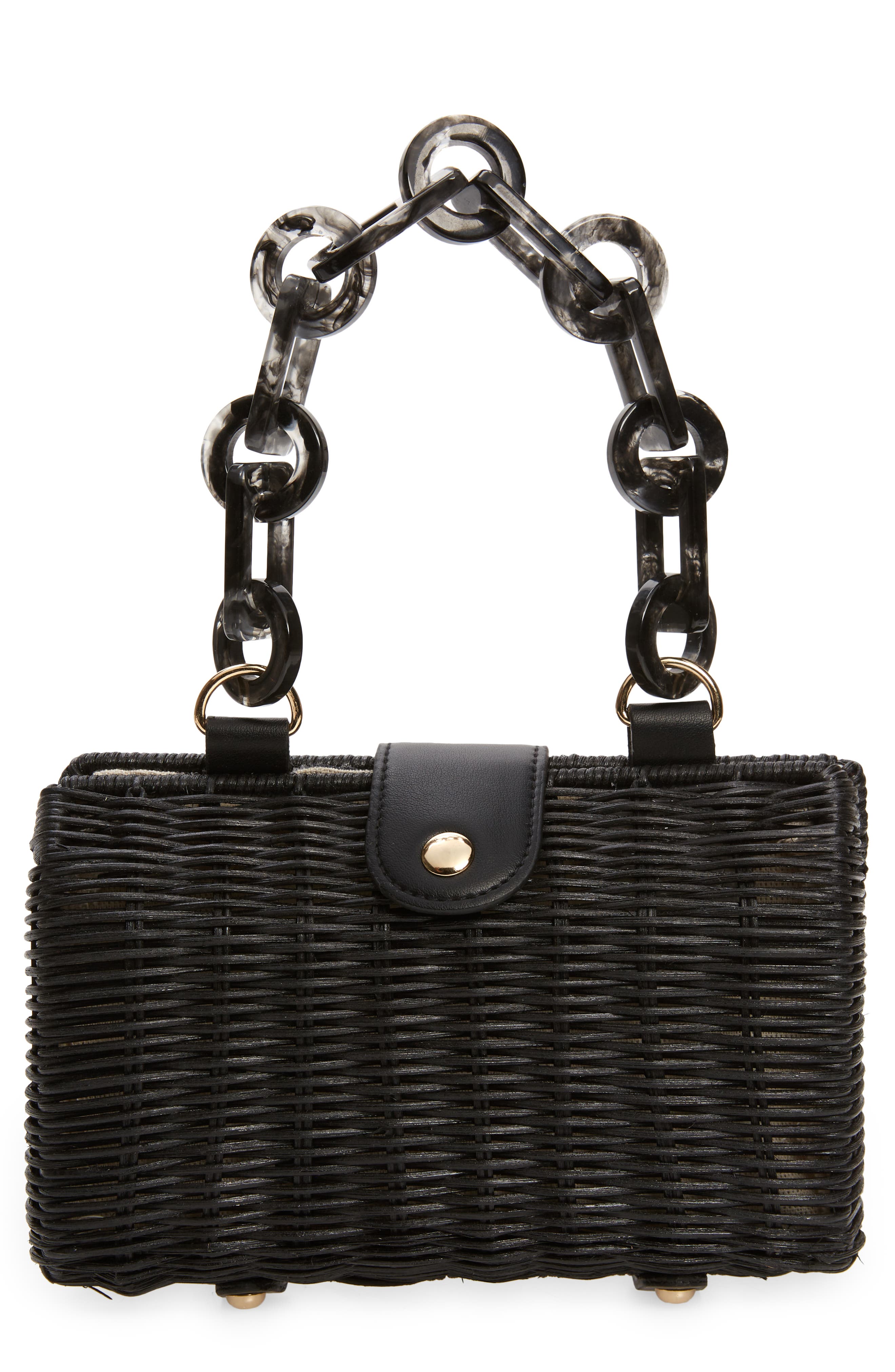 BTB Los Angeles Page Wicker Clutch, Main, color, 