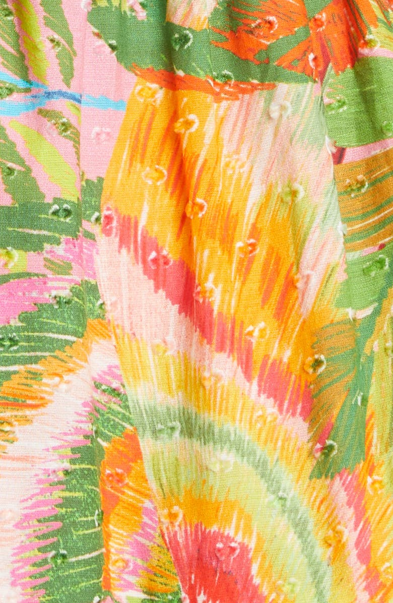 FARM Rio Macaw Print Cotton Maxi Dress, Alternate, color,