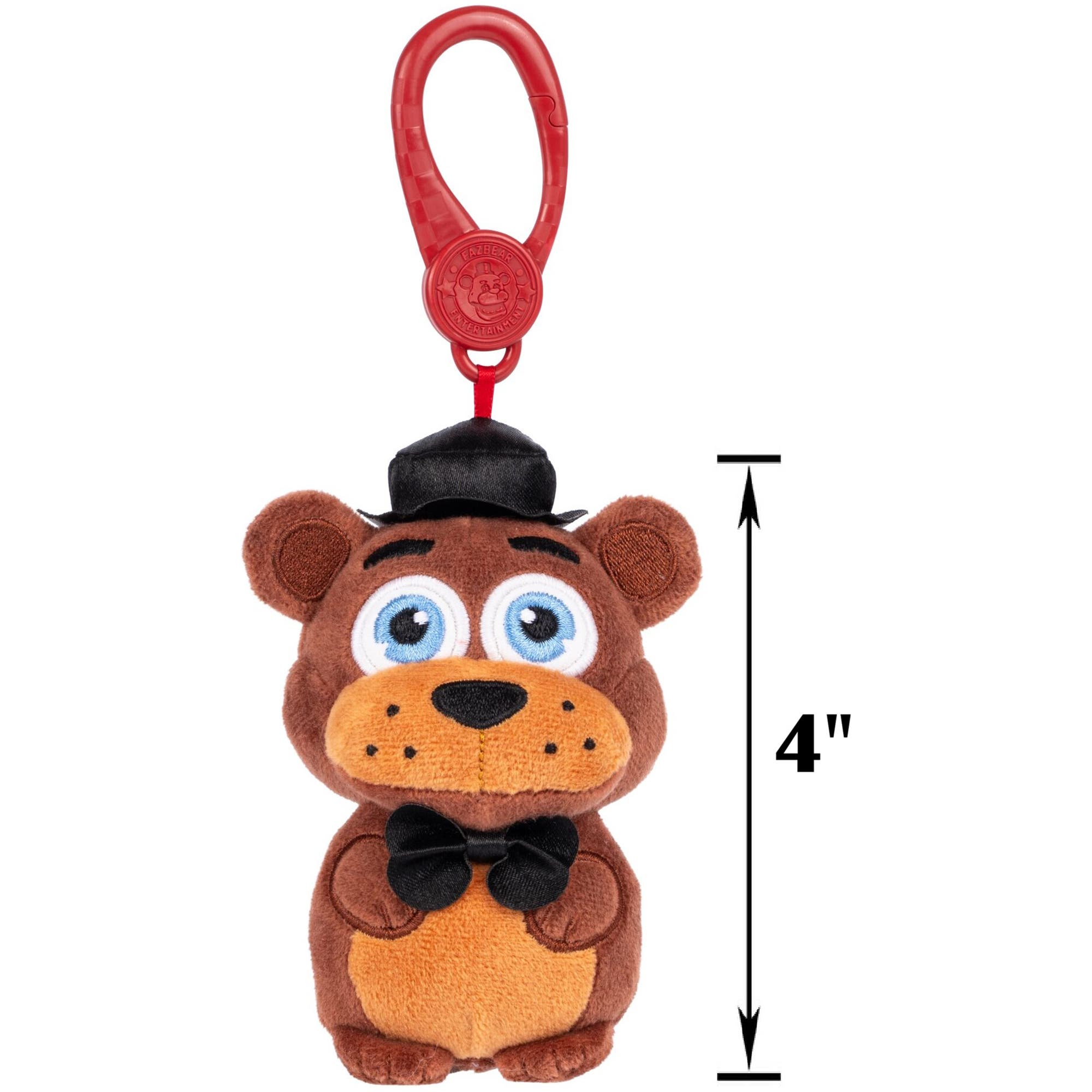Five Nights At Freddy's Classic Freddy Keychain, Alternate, color, Multicolored